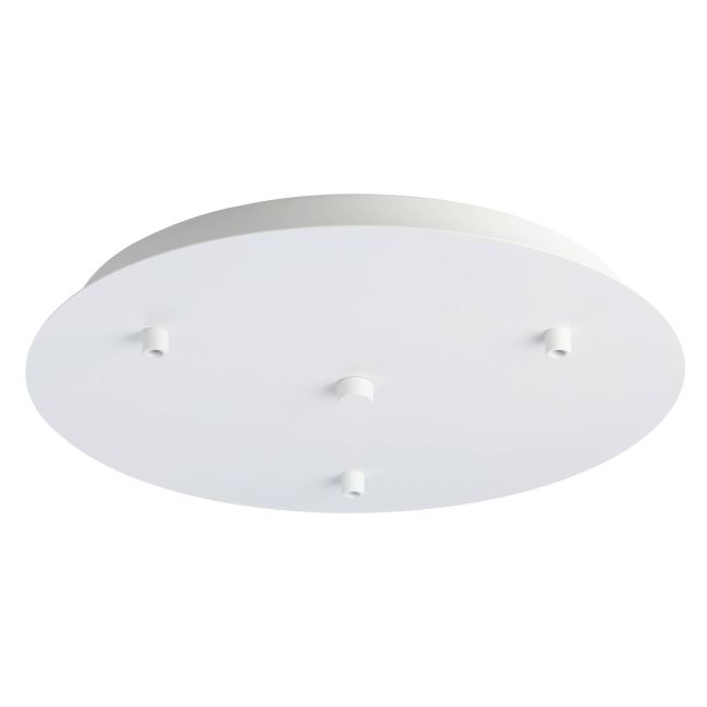 Eglo White 3 Light Pendant Ceiling Plate