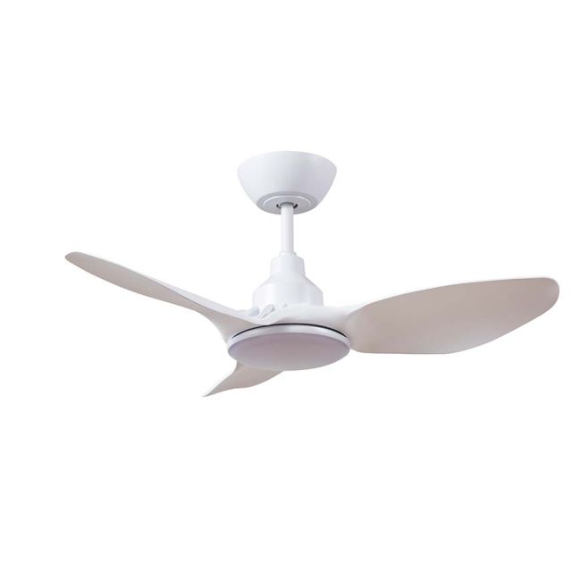 360 Skyfan DC 36" Ceiling Fan with LED Light and Remote Control White SKY903WH-L