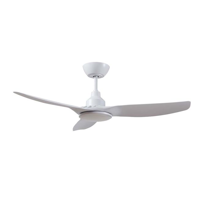 360 Skyfan DC 48" Ceiling Fan with LED Light and Remote Control White SKY1203WH-L