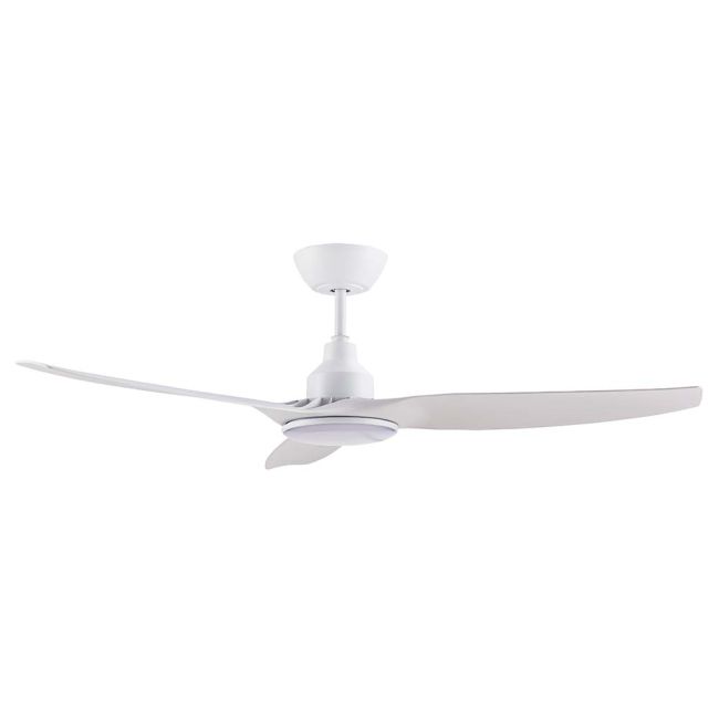360 Skyfan DC 52" Ceiling Fan with LED Light and Remote Control White SKY1303WH-L