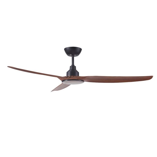 360 Skyfan DC 60" Ceiling Fan with LED Light and Remote Control Teak SKY1503TK-L