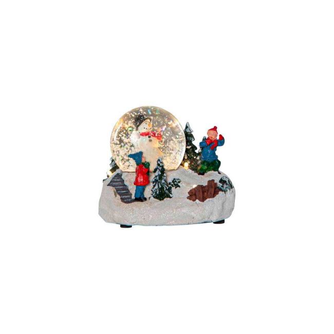 Eglo Winterville Snowman Snow Globe LED Christmas Decoration