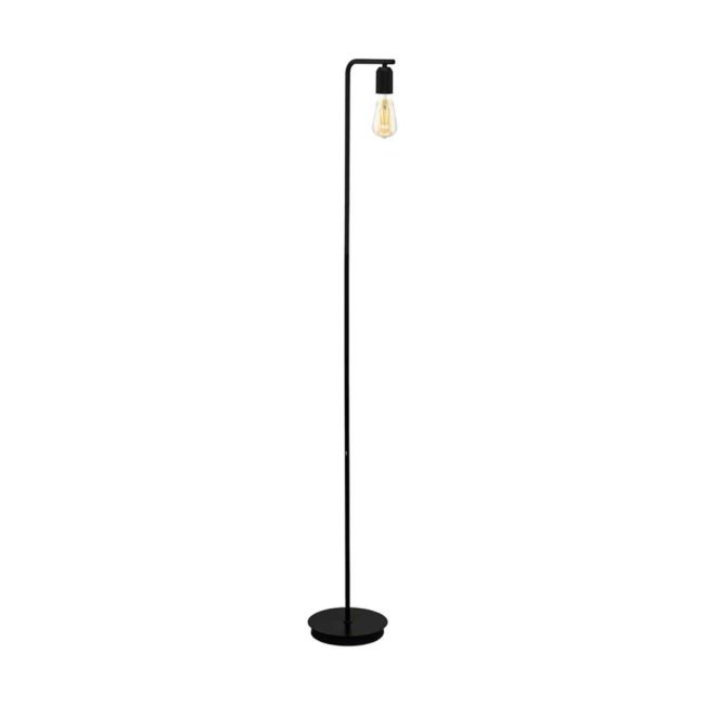 Adri 3 Black Floor Lamp by Eglo