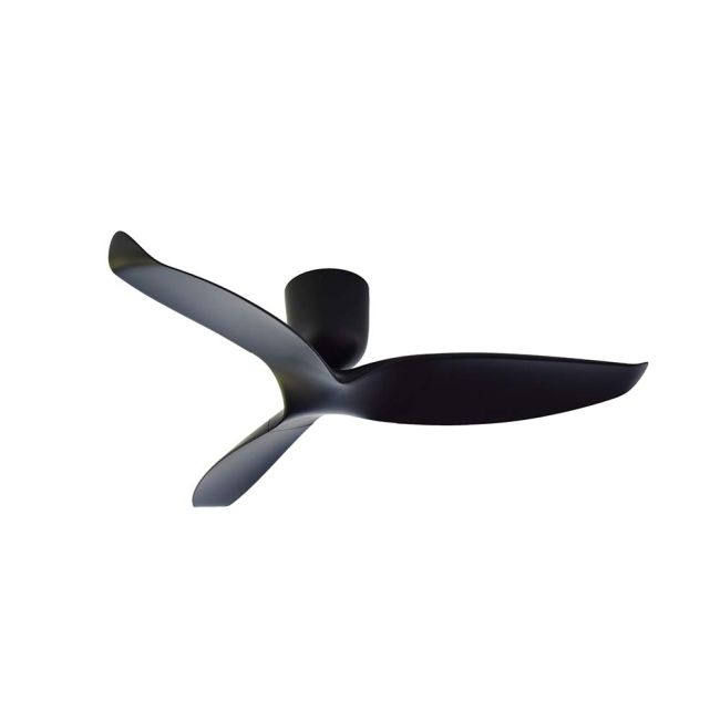 Aeratron AE3+ 50" DC Ceiling Fan with Remote Control Black PL350BLK