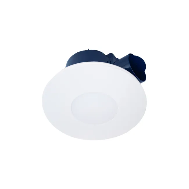 Airbus EC 200 White Round Exhaust Fan & LED Light by Ventair