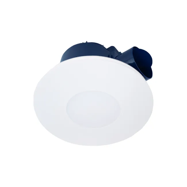 Airbus EC 500 White Round Exhaust Fan & LED Light by Ventair