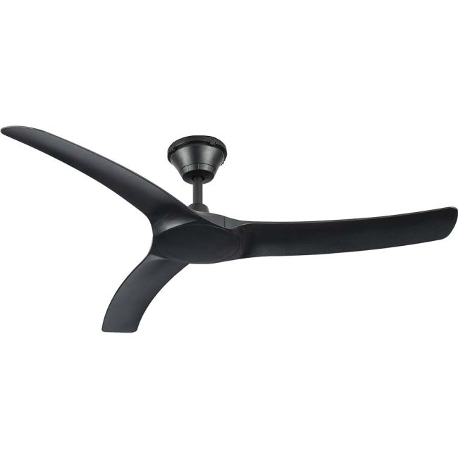Aqua V2 52" DC IP66 Ceiling Fan in Matt Black by Hunter Pacific AIP2662