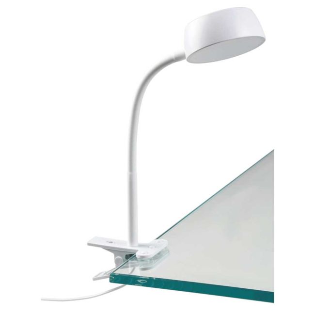 Ben 4.5W LED White Clamp Lamp by Eglo