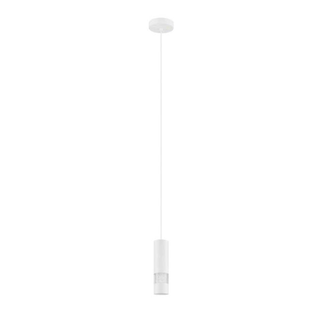 Bernabeta White 1 Light LED Pendant by Eglo