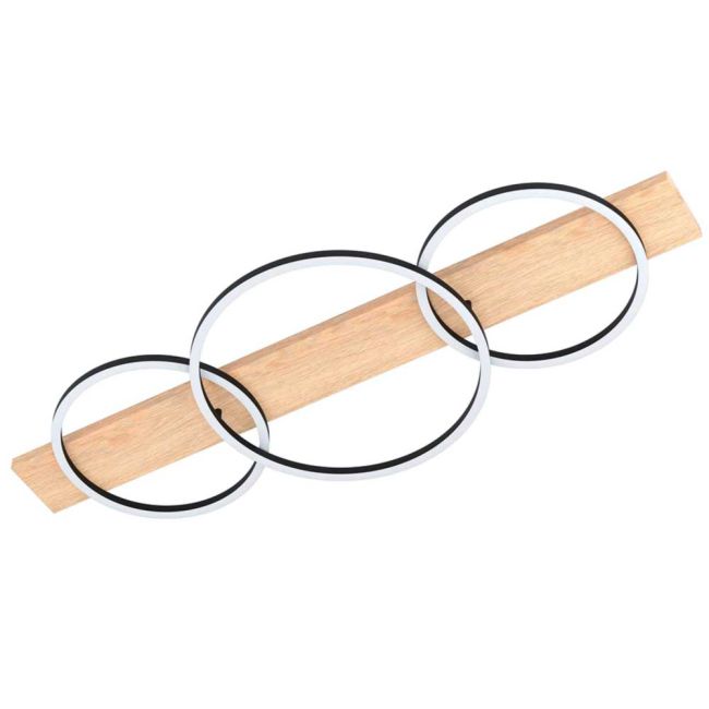 Boyal Natural Wood 36W LED Ceiling Light by Eglo