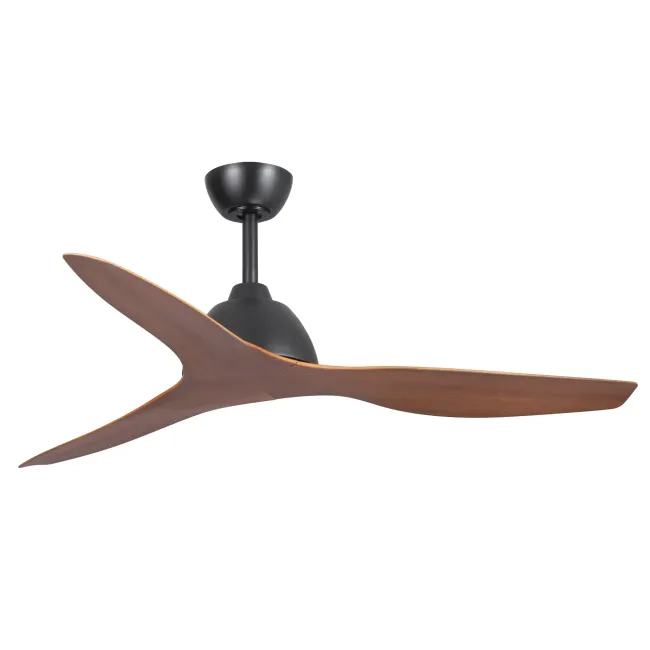 Breeze Black & Koa 52" AC Ceiling Fan by Fanco F0100-205