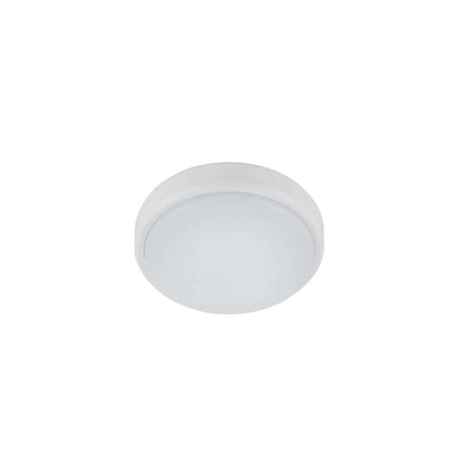 Burleigh 12W LED Black and White Round Wall or Ceiling Light by Eglo