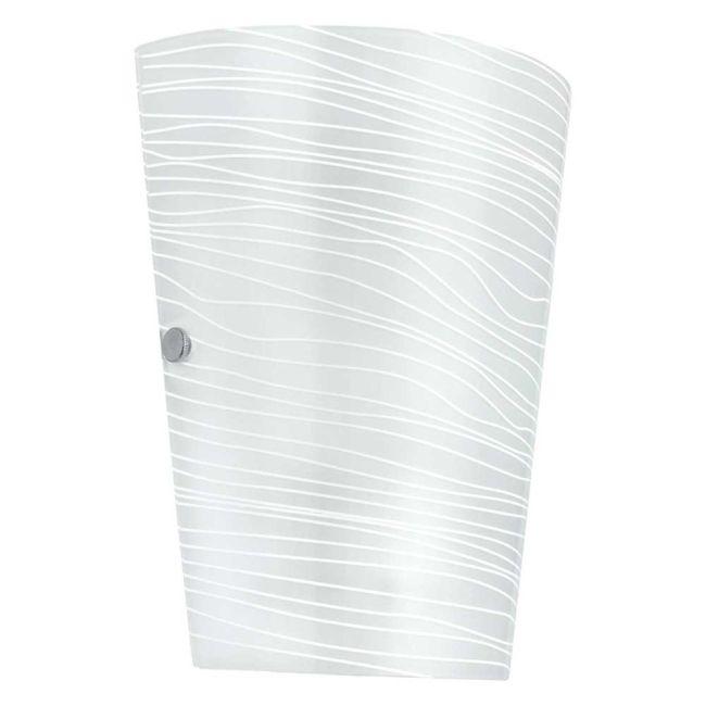 Caprice Frosted Glass Wall Light by Eglo