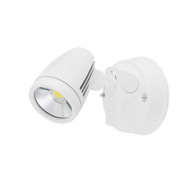 Chopper White 15W LED 1 Light Exterior Spotlight by Eglo