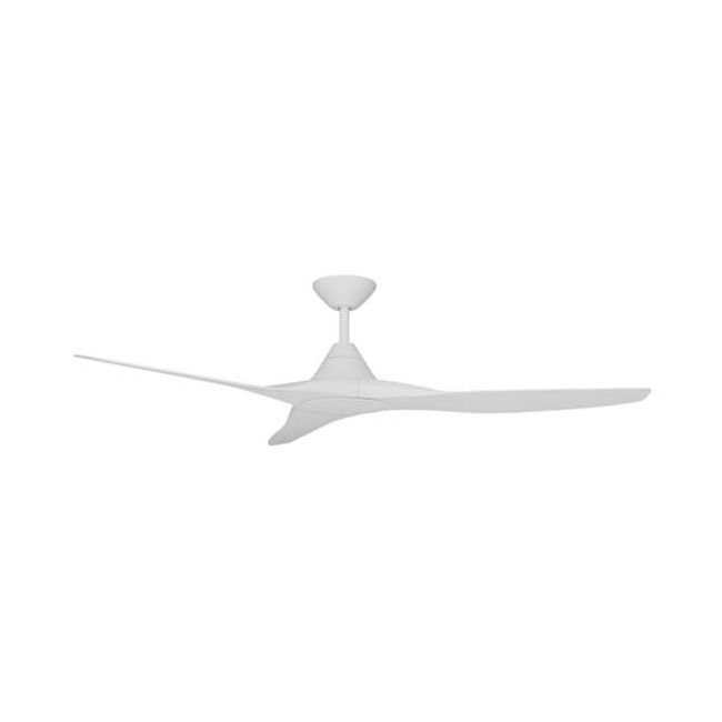 Cloudfan 60" DC Calibo Smart Ceiling Fan in White CFT-360-WH