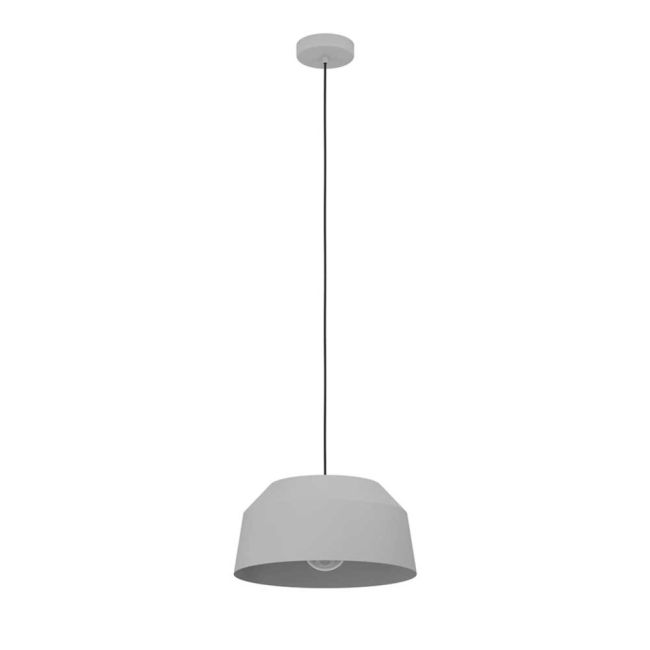 Contrisa Small Grey Pendant Light by Eglo