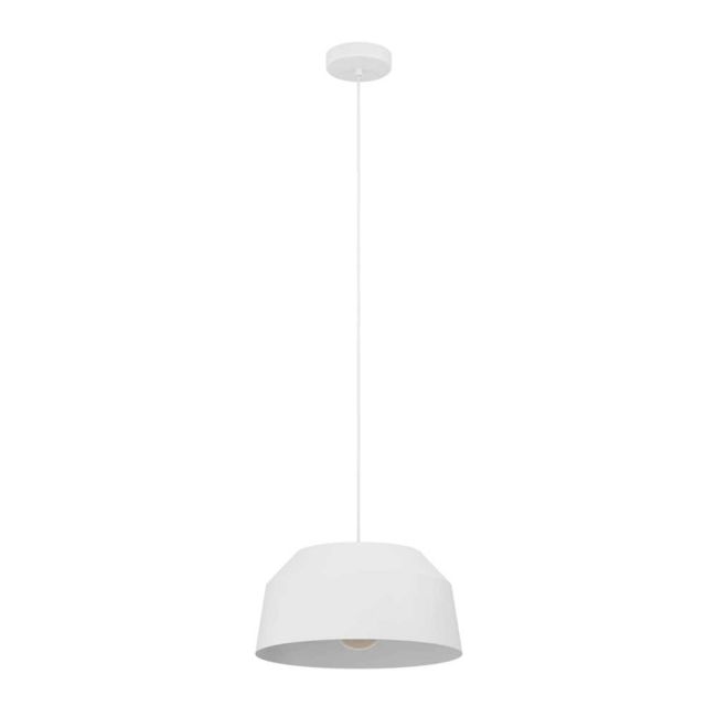 Contrisa Small White Pendant Light by Eglo