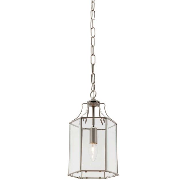 Cougar Lighting Arcadia 1 Light Pendant Satin Chrome