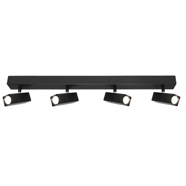 Cougar Lighting Artemis 4 Light 20W Rail Spotlight Black