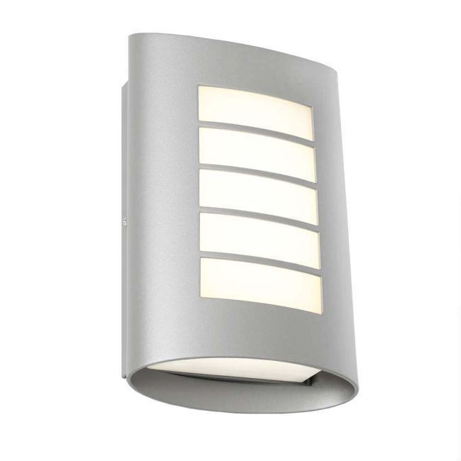 Cougar Lighting Bicheno LED Exterior Wall Light Silver