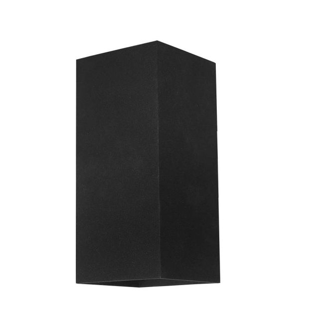 Cougar Lighting Busselton Exterior 2 Light LED Up Down Wall Light in Black
