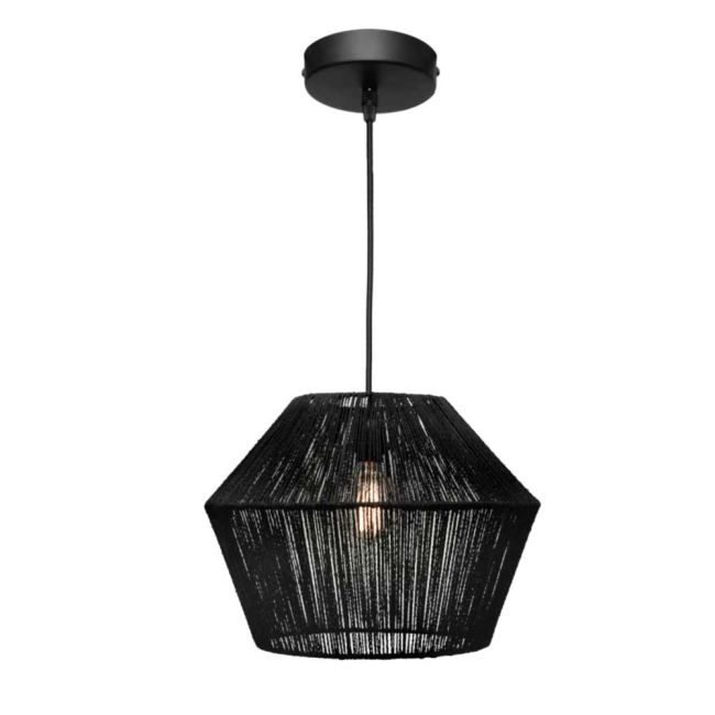 Cougar Lighting Cassie Pendant Light Small in Black Thread