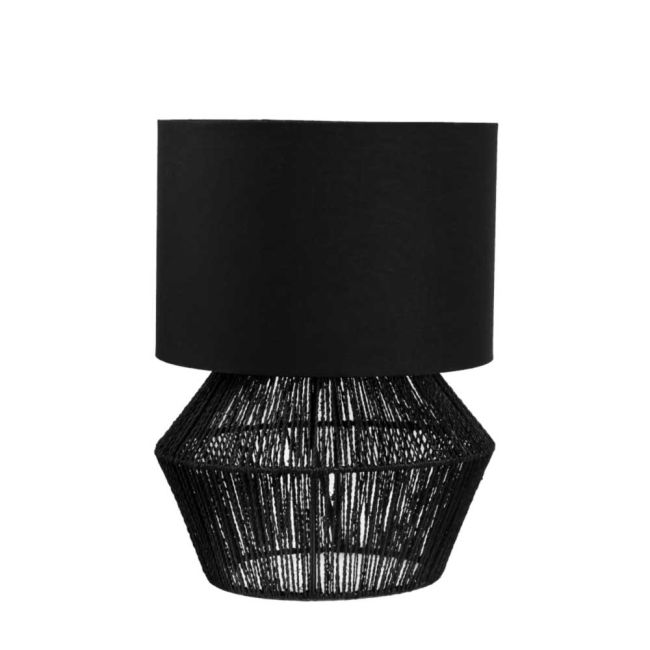 Cougar Lighting Cassie Table Lamp in Black Thread
