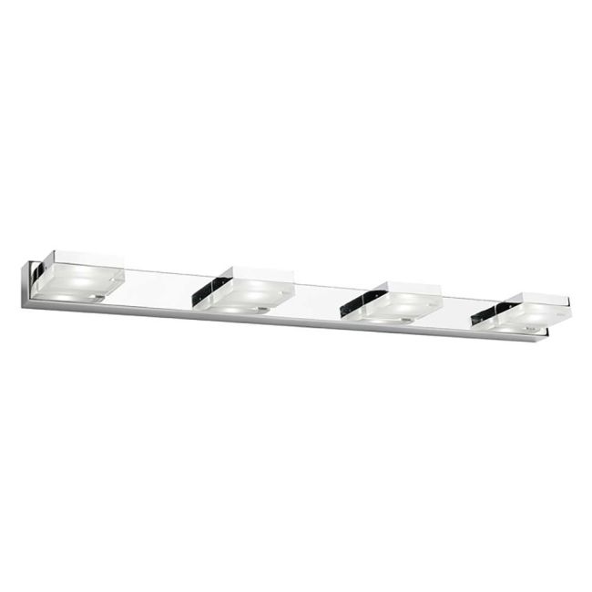 Cougar Lighting Cube LED Vanity Light in Chrome