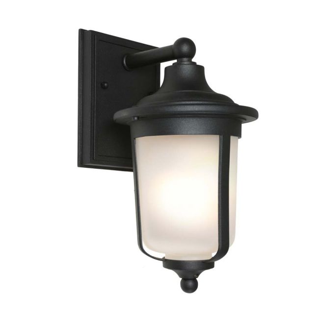 Cougar Lighting Devon Exterior Wall Light in Black
