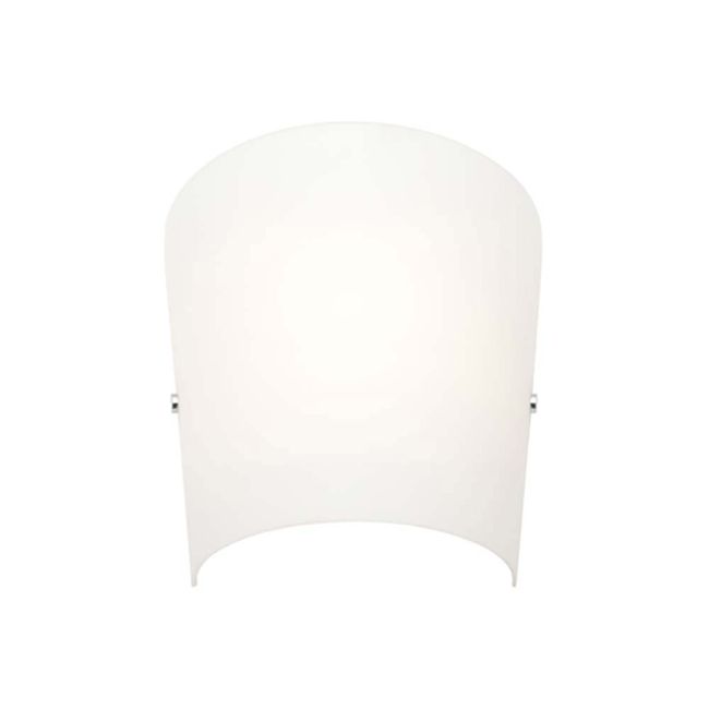 Cougar Lighting Holly Wall Sconce Opal Glass with Chrome