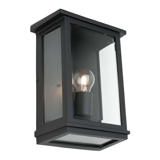 Cougar Lighting Madrid Exterior Wall Light Large Black