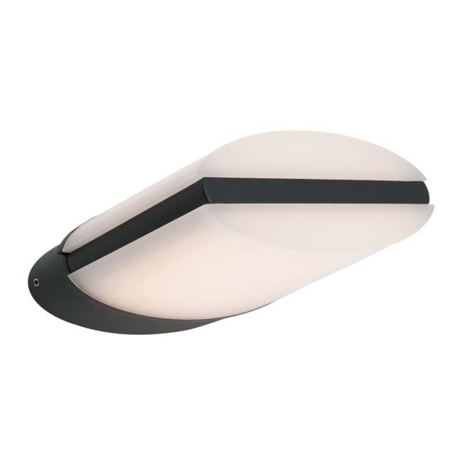 Cougar Lighting Modena Exterior 10W LED Wall Light Charcoal