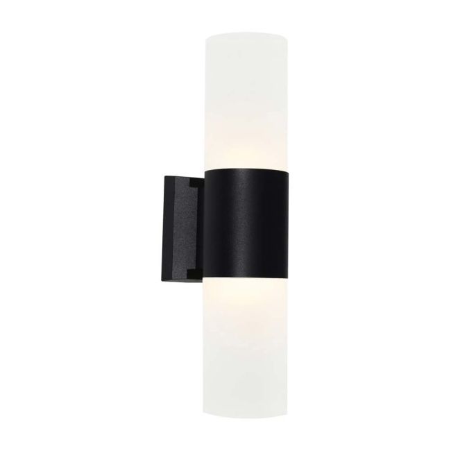 Cougar Lighting Ottawa Exterior LED Wall Light Black