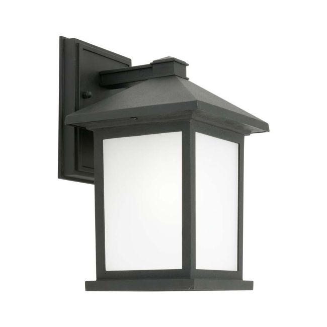 Cougar Lighting Plymouth Exterior Wall Light Black