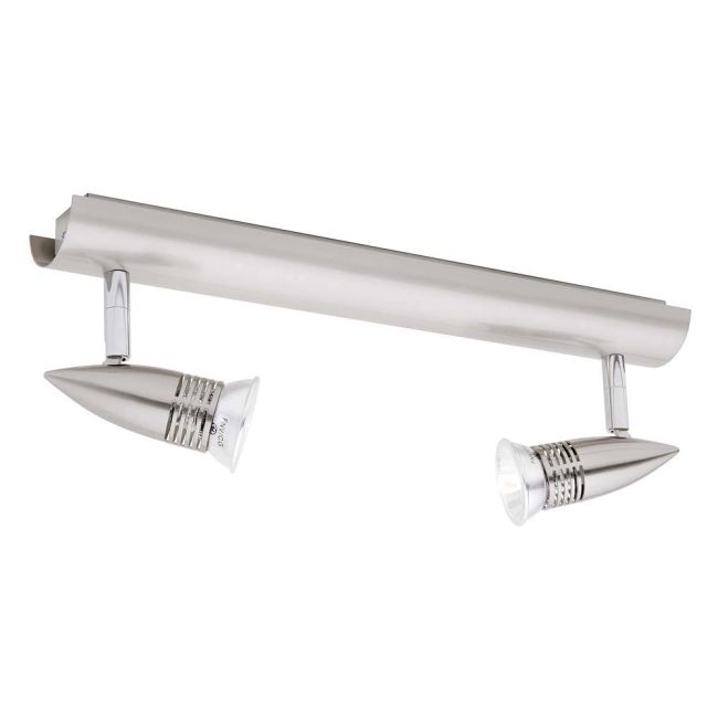 Cougar Lighting Proton 2 Light Rail Spotlight Satin Chrome