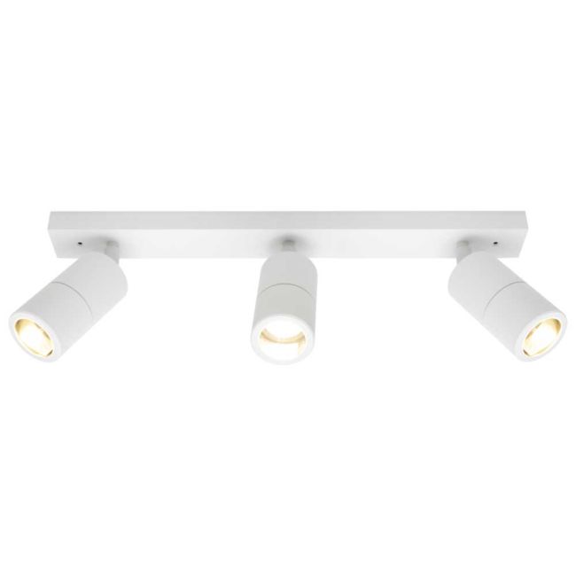 Cougar Lighting Stockholm Exterior 3 Light Rail Spotlight Titanium