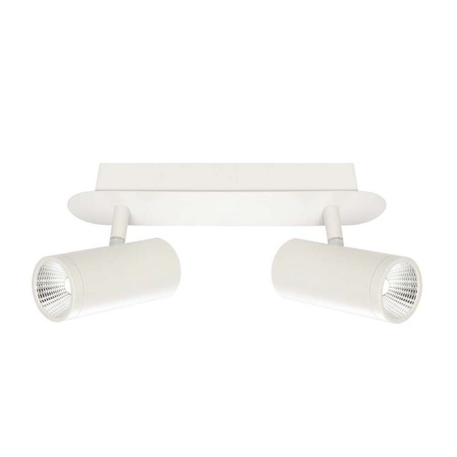 Cougar Lighting Urban 2 Light 10W 4000K Rail Spotlight White
