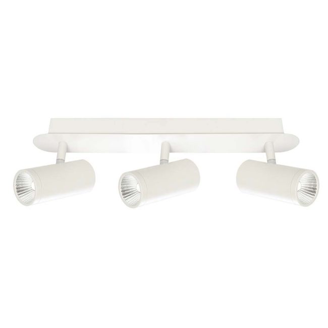 Cougar Lighting Urban 3 Light 15W 4000K Rail Spotlight White