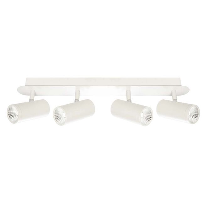 Cougar Lighting Urban 4 Light 20W 4000K Rail Spotlight White