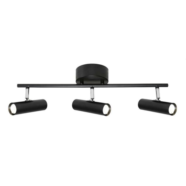 Cougar Lighting Vector 3 Light 15W 4000K Rail Spotlight Black