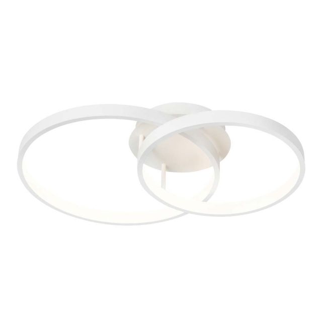 Cougar Lighting Zola 2 54W LED Light Close To Ceiling Light White