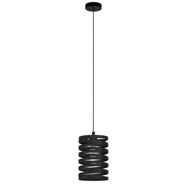 Cremella Black Small Pendant Light by Eglo