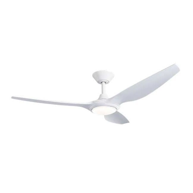 ThreeSixty Delta DC 56" 3 Blade Ceiling Fan with Remote Control White DEL56MW