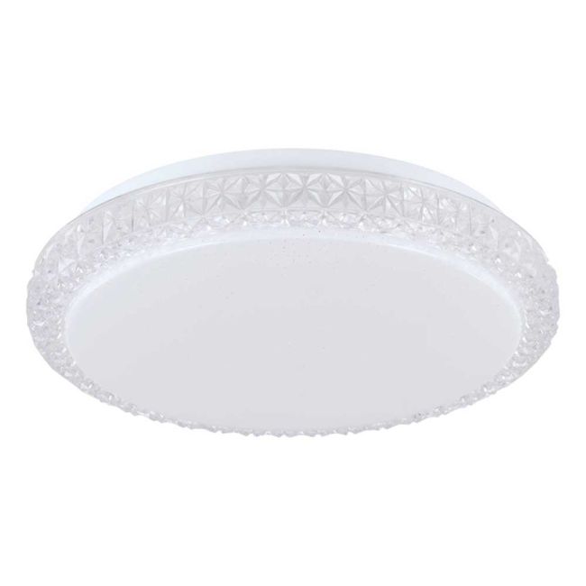 Diego Tricolour 18W LED Crystal Oyster Light by Eglo