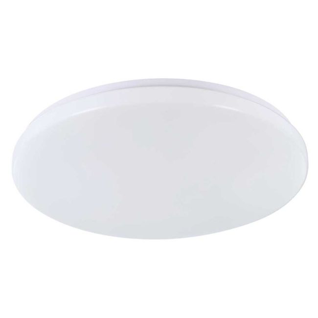 Diego Tricolour 36W LED Oyster Light in White by Eglo