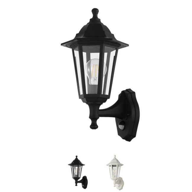 Duanera Exterior Wall Light with Sensor by Eglo
