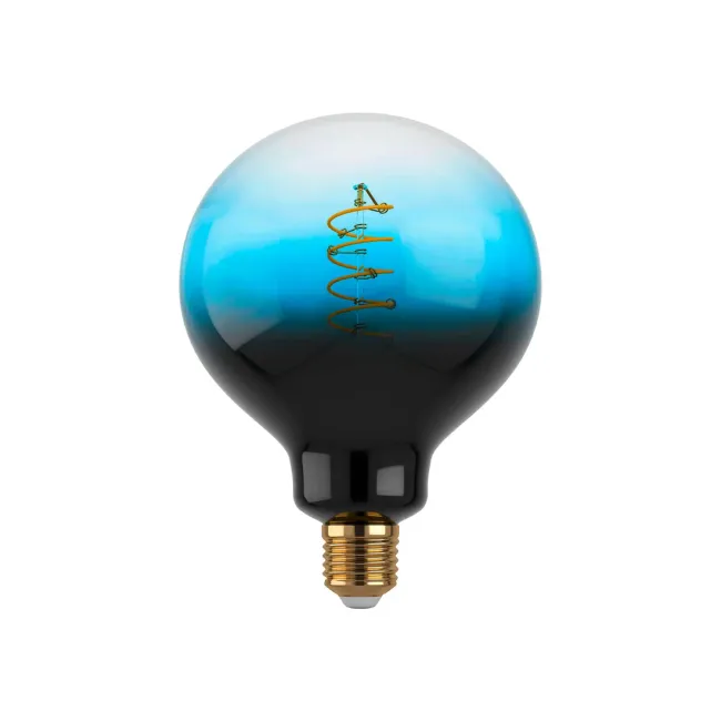 Eglo 4W E27 LED Blue G125 Globe 12555