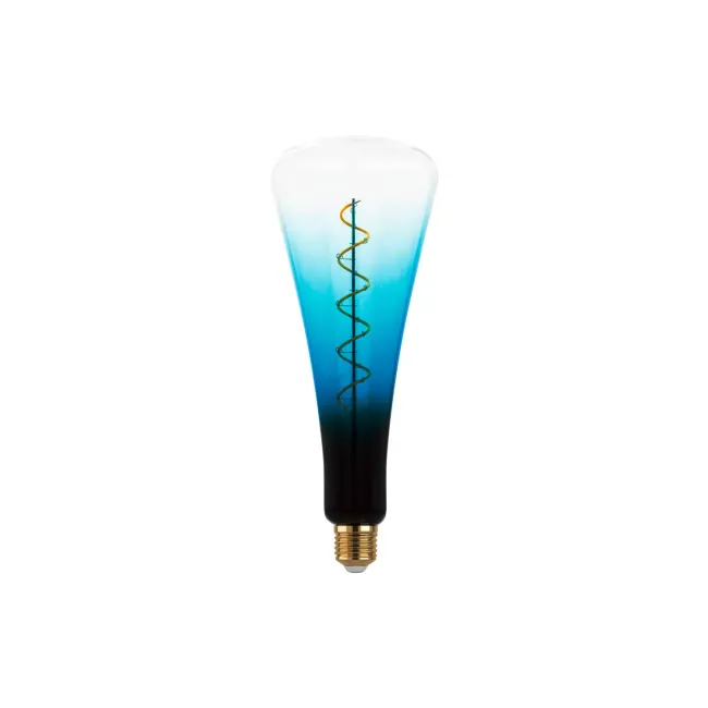 Eglo 4W E27 LED Blue T110 Globe 12274