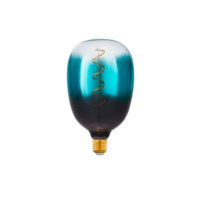 Eglo 4W E27 LED Blue T120 Globe 110224