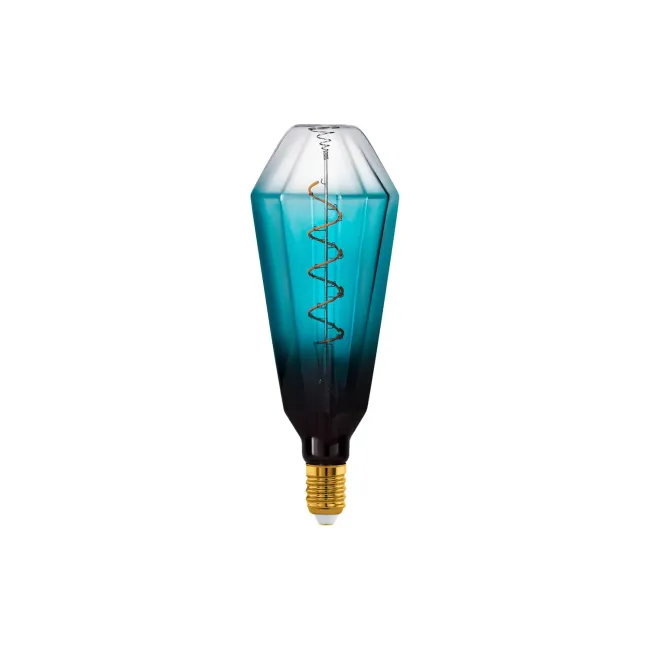 Eglo 4W E27 LED Blue T90 Globe 110235